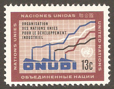 United Nations New York Scott 186 Mint